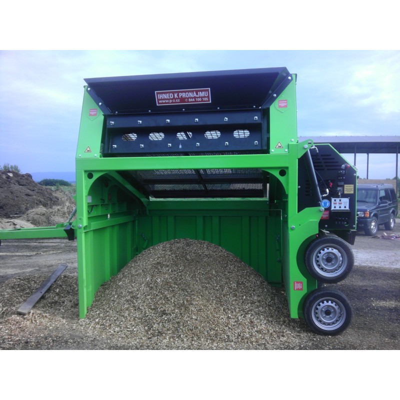 Crible stationnaire traserscreen DB-100 37-150 t/h