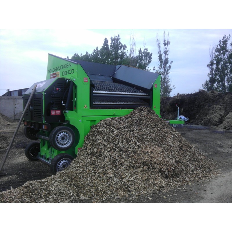 Crible stationnaire traserscreen DB-100 37-150 t/h