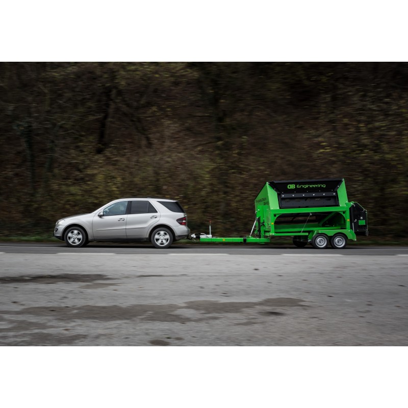 Crible stationnaire traserscreen DB-100 37-150 t/h