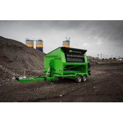 Crible stationnaire traserscreen DB-100 37-150 t/h