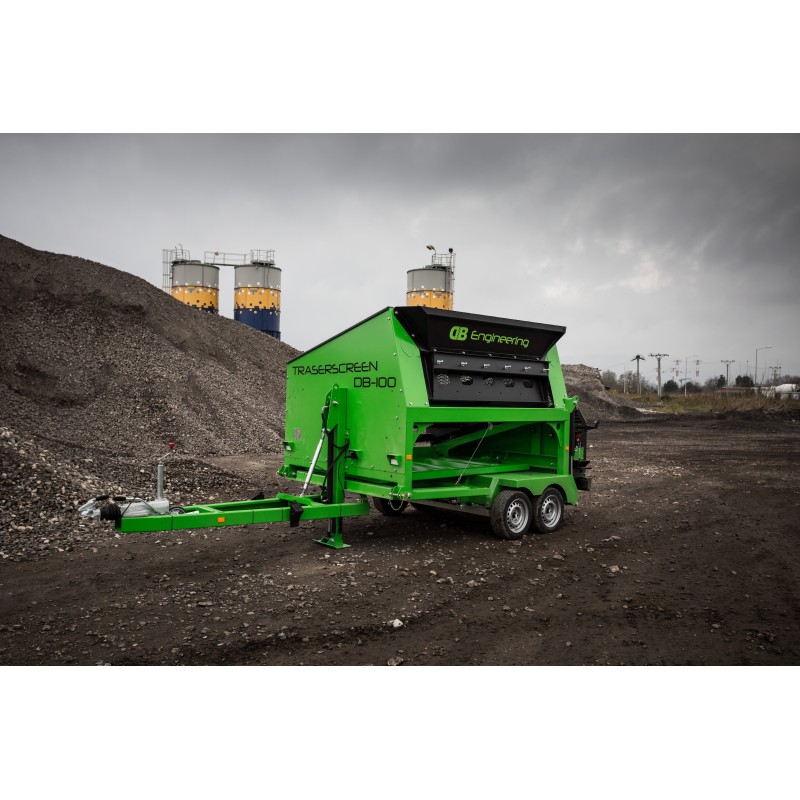 Crible stationnaire traserscreen DB-100 37-150 t/h