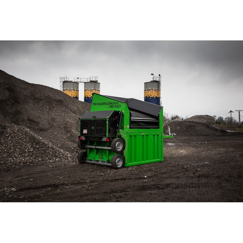 Crible stationnaire traserscreen DB-100 37-150 t/h