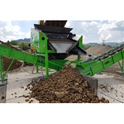 Crible stationnaire traserscreen DB-100S 37-150 t/h