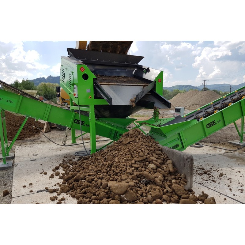 Crible stationnaire traserscreen DB-100S 37-150 t/h