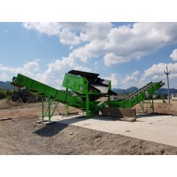 Crible stationnaire traserscreen DB-100S 37-150 t/h
