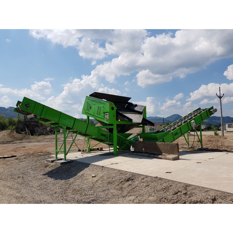 Crible stationnaire traserscreen DB-100S 37-150 t/h