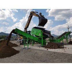 Crible stationnaire traserscreen DB-100S 37-150 t/h