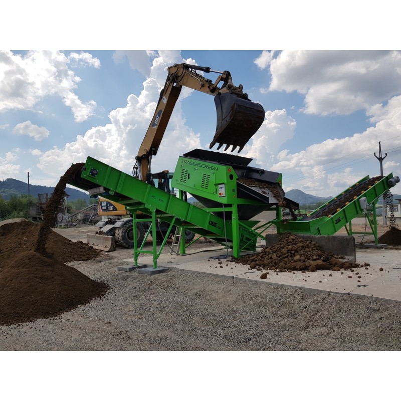 Crible stationnaire traserscreen DB-100S 37-150 t/h