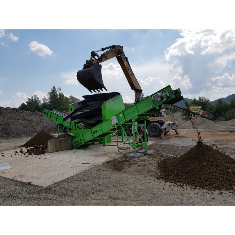 Crible stationnaire traserscreen DB-100S 37-150 t/h