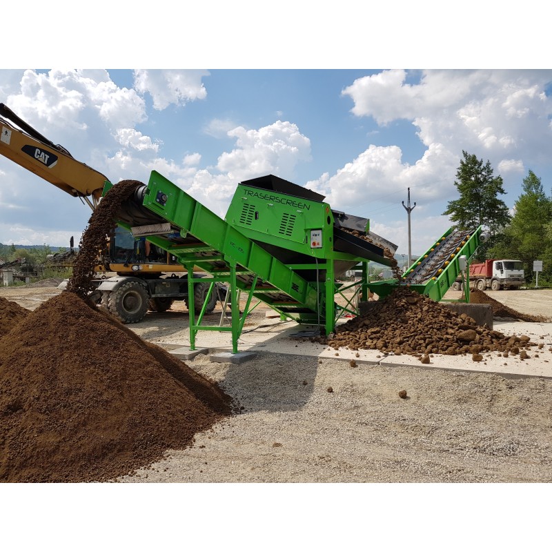 Crible stationnaire traserscreen DB-100S 37-150 t/h