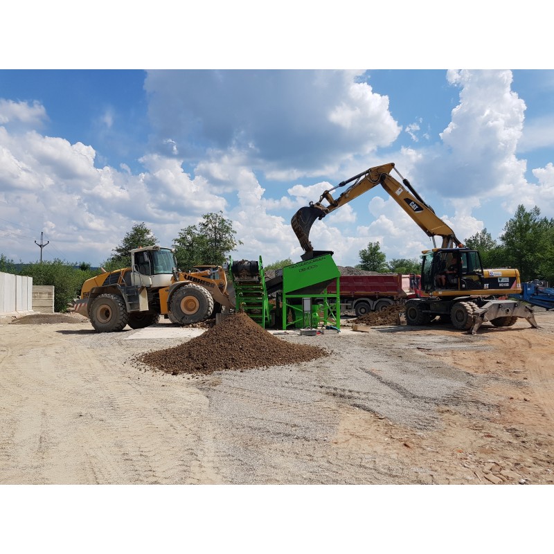 Crible stationnaire traserscreen DB-100S 37-150 t/h