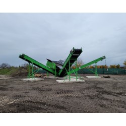 Crible stationnaire traserscreen DB-100S 37-150 t/h