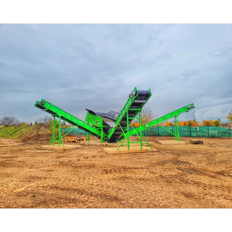 Crible stationnaire traserscreen DB-100S 37-150 t/h