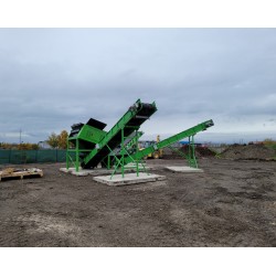 Crible stationnaire traserscreen DB-100S 37-150 t/h