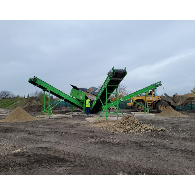 Crible stationnaire traserscreen DB-100S 37-150 t/h