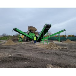 Crible stationnaire traserscreen DB-100S 37-150 t/h