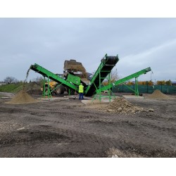 Crible stationnaire traserscreen DB-100S 37-150 t/h