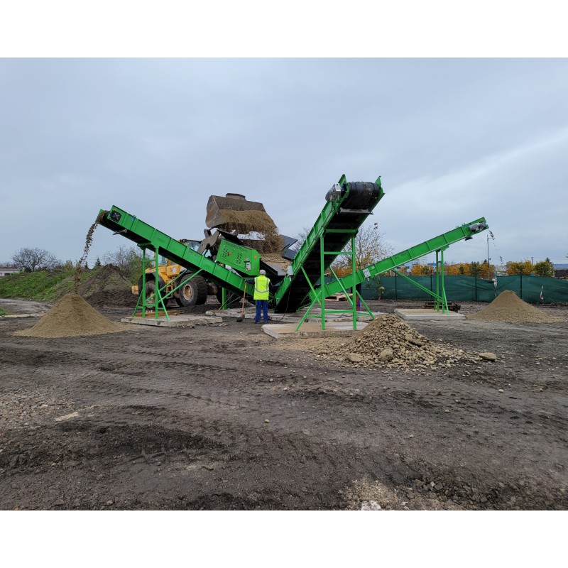 Crible stationnaire traserscreen DB-100S 37-150 t/h