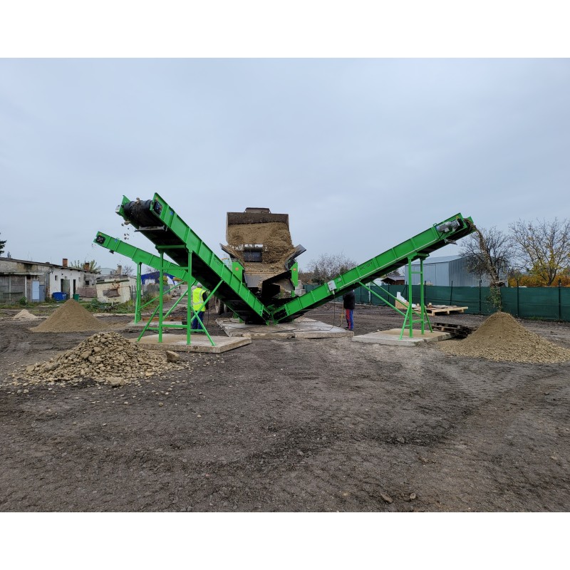 Crible stationnaire traserscreen DB-100S 37-150 t/h