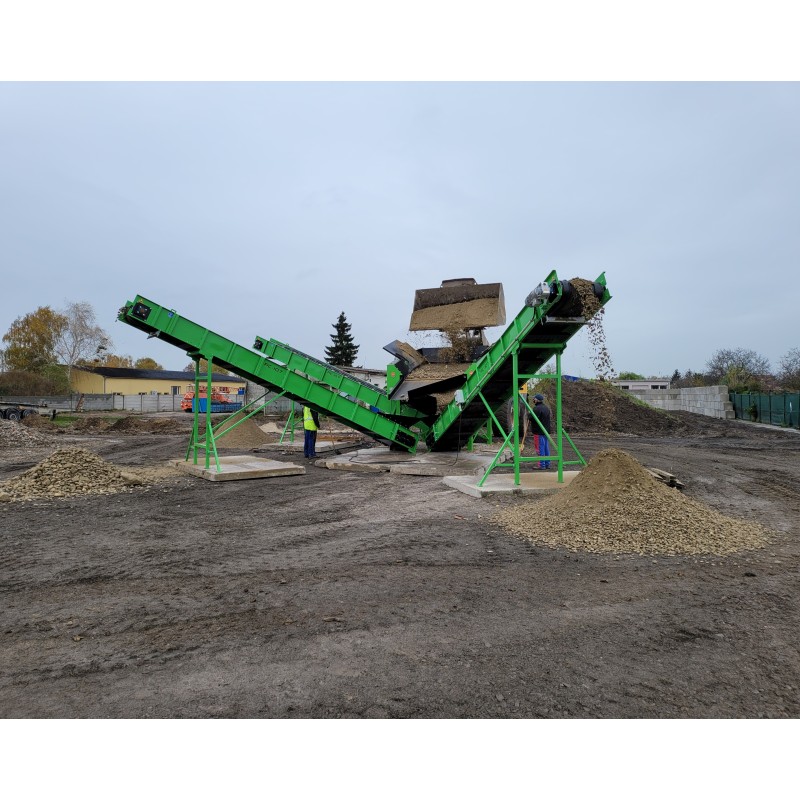 Crible stationnaire traserscreen DB-100S 37-150 t/h