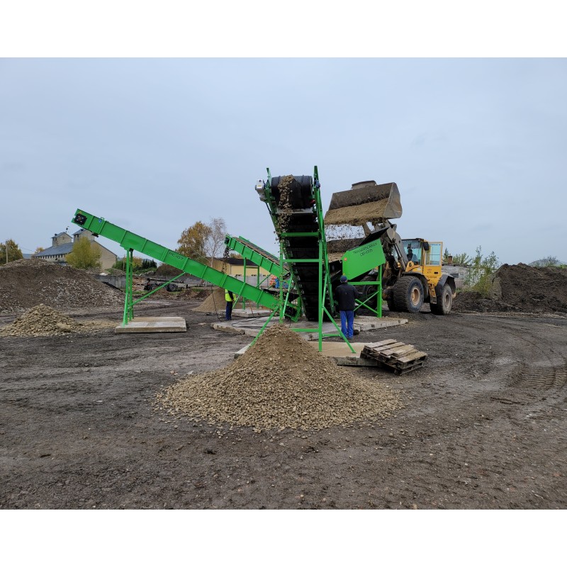 Crible stationnaire traserscreen DB-100S 37-150 t/h