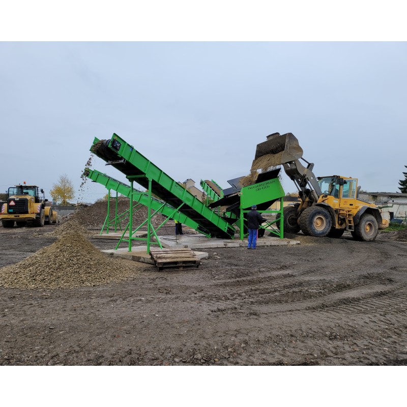 Crible stationnaire traserscreen DB-100S 37-150 t/h