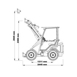 Valet de ferme CASTLOADER 28T