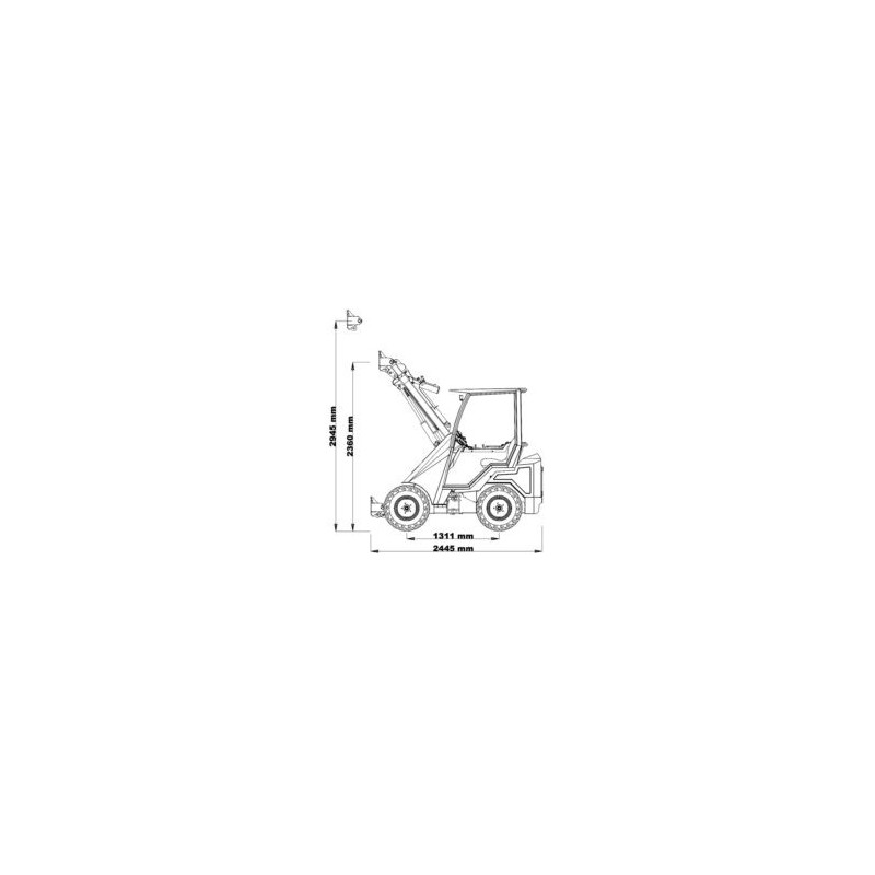 Valet de ferme CASTLOADER 28T