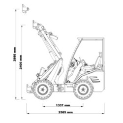 Valet de ferme CASTLOADER ELECTRIQUE 15KW