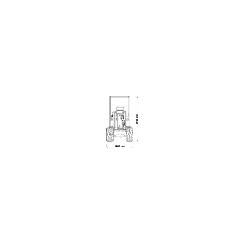Valet de ferme CASTLOADER 825D