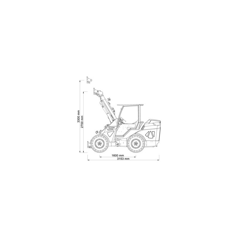 Valet de ferme CASTLOADER MAXO 50S