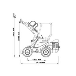 Valet de ferme CASTLOADER GENESIS 35T