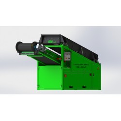 Crible stationnaire DB25SC avec convoyeur 7-25 t/h