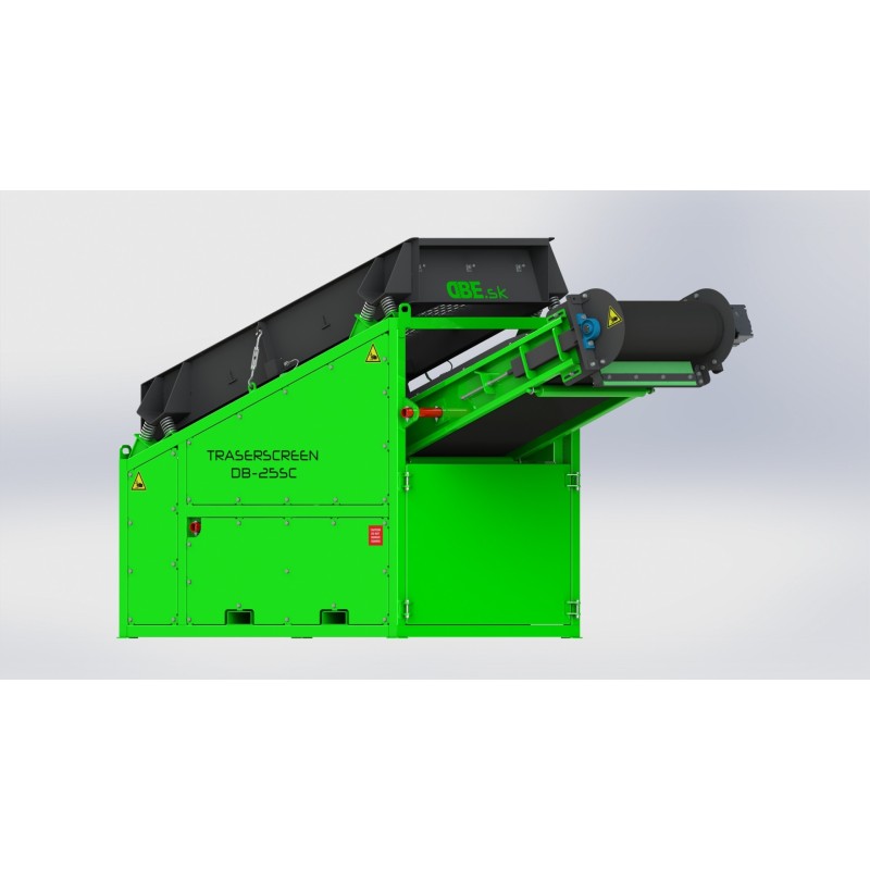 Crible stationnaire DB25SC avec convoyeur 7-25 t/h