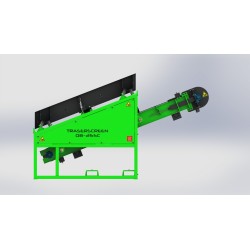 Crible stationnaire DB25SC avec convoyeur 7-25 t/h