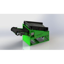 Crible stationnaire DB25SC avec convoyeur 7-25 t/h