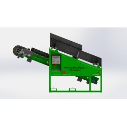 Crible stationnaire DB25SC avec convoyeur 7-25 t/h