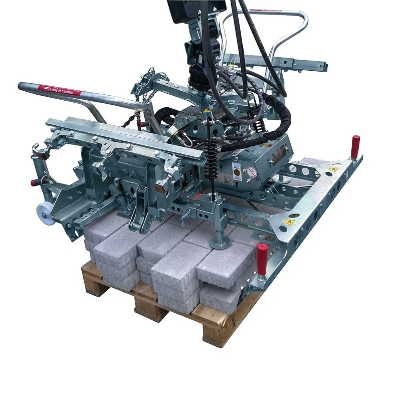Pince hydraulique pour pavés
