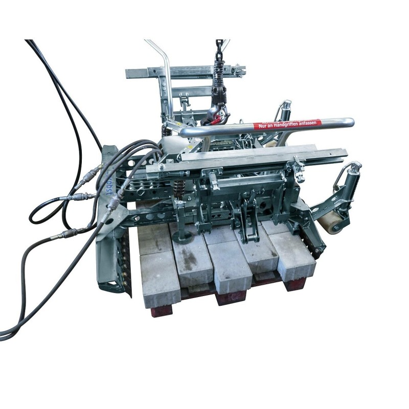Pince hydraulique pour pavés