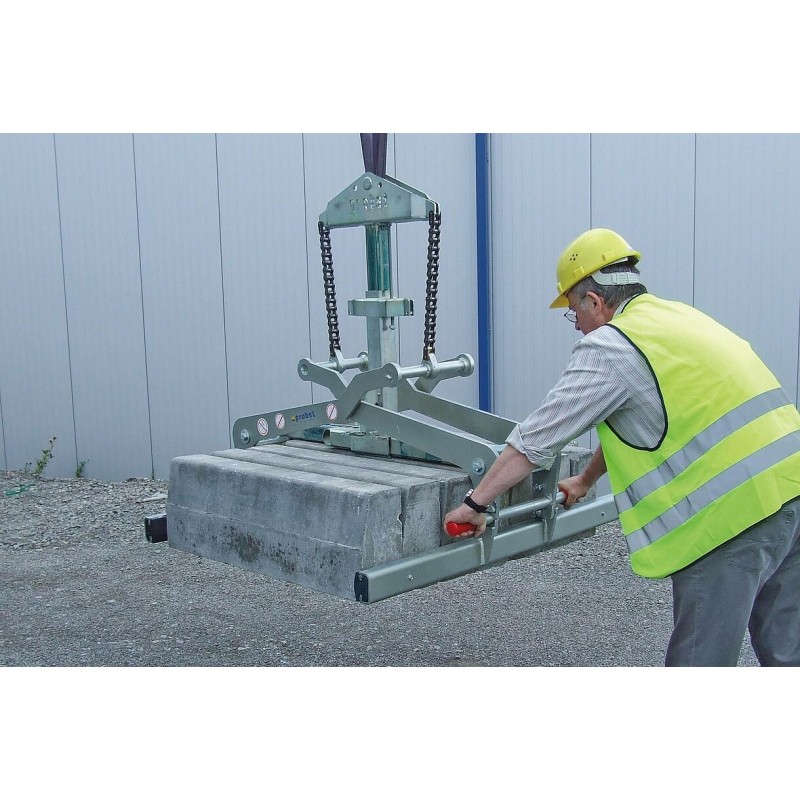 Pince pour éléments préfabriqués