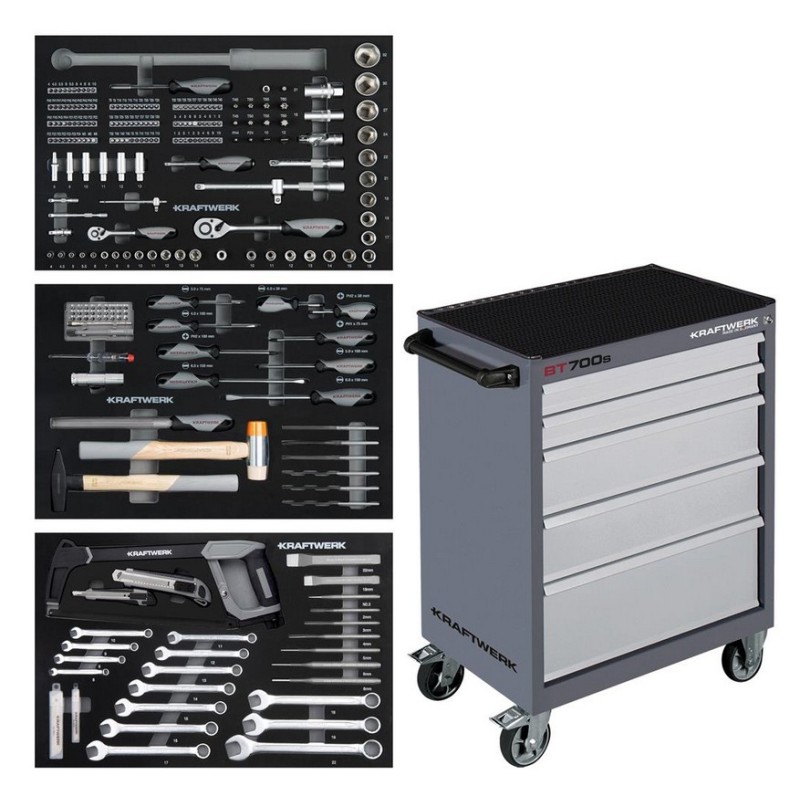 Servante Equipée KRAFTWERK BT700S et 339 outils