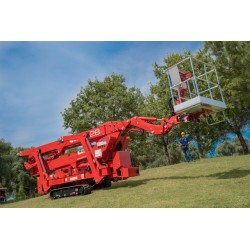 Nacelle araignée sur chenilles 28 mètres CMC-S28