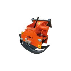 Pince à Grume pour mini chargeur et porte-outils