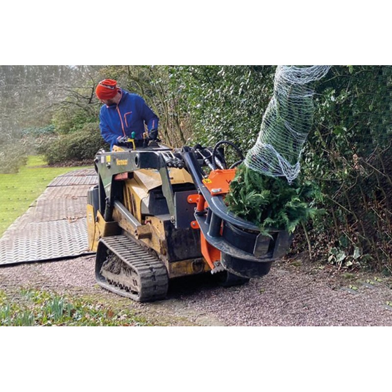 Pince à Grume pour mini chargeur et porte-outils