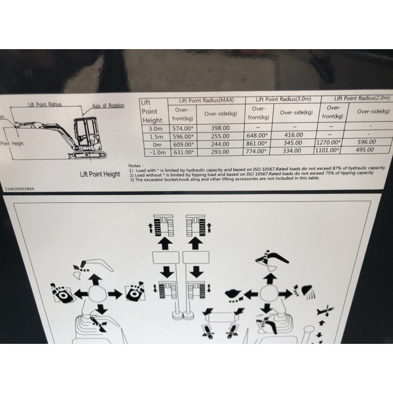Mini pelle SWE25UF SUNWARD