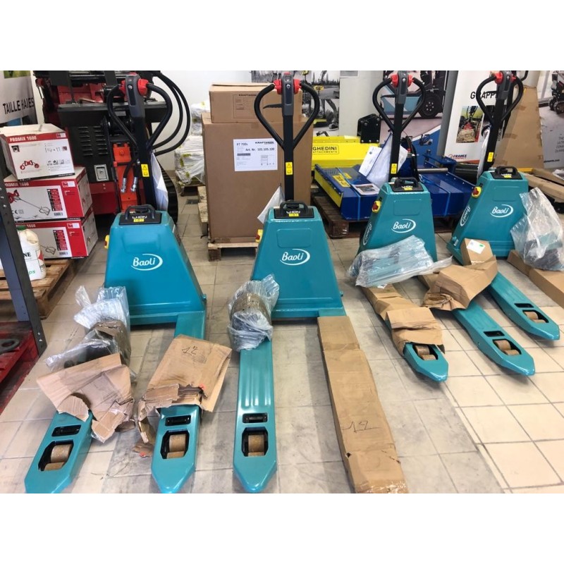 Transpalette Electrique 1500 Kg BAOLI              France compact