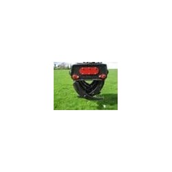 Grapin fixe sans rotation pour pelle 2 - 3.5T