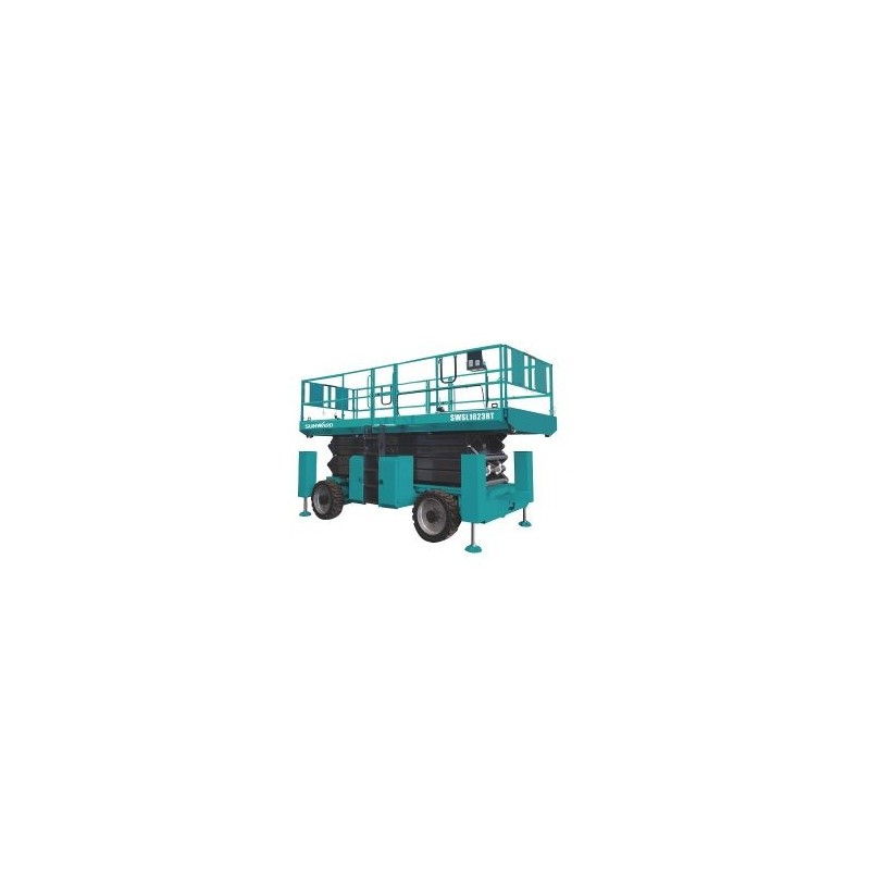 Nacelle ciseaux tout-terrain SWSL 1623RT France compact