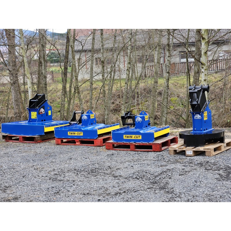 Girobroyeur RH120 pour pelles de 8T à 15T