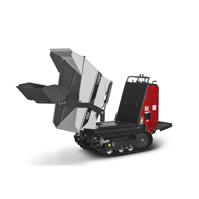 Mini dumper chenilles CU 500Kg AUTO CHARGEUR
